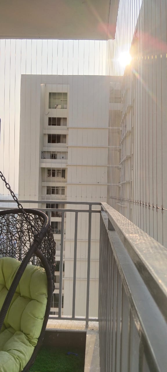 High-rise window grills